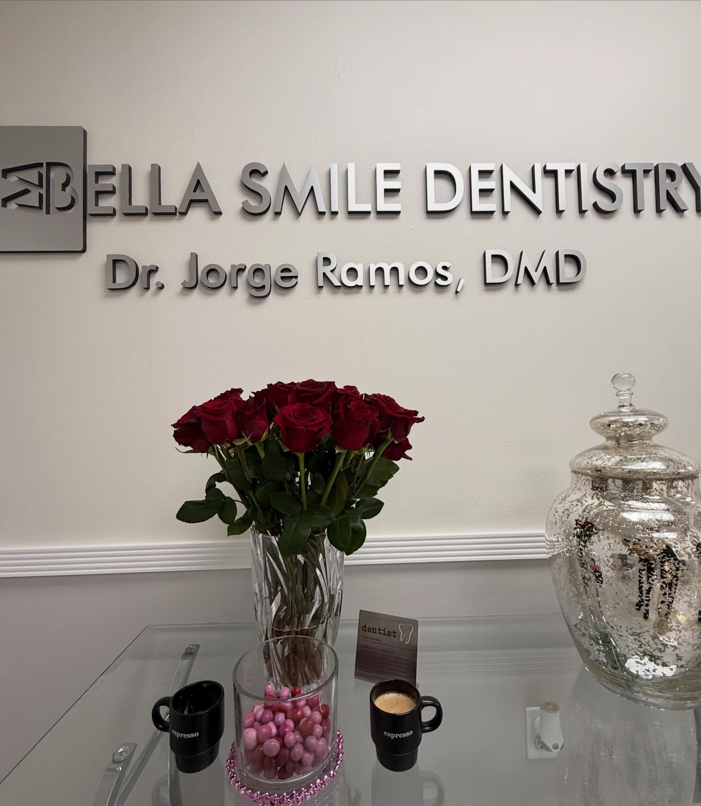 Bella Smile Dentistry office display